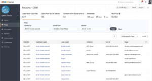 campaña de clientes potenciales facebook con zoho crm